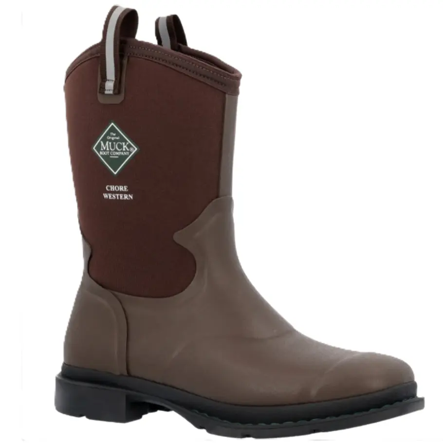 Muck brown western boot