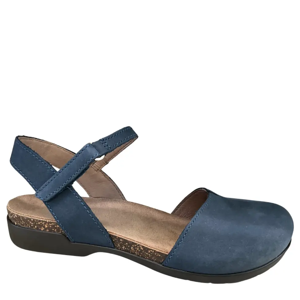 Dansko Rowan Navy Milled Nubuck