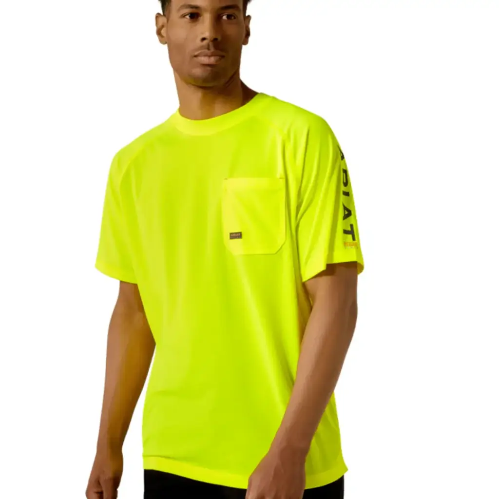 Ariat Heat Fighter SS T-Shirt 10031037 Neon Lime