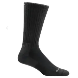 Darn Tough Sock Lifestyle Mid Calf Lightweight 1480 Black