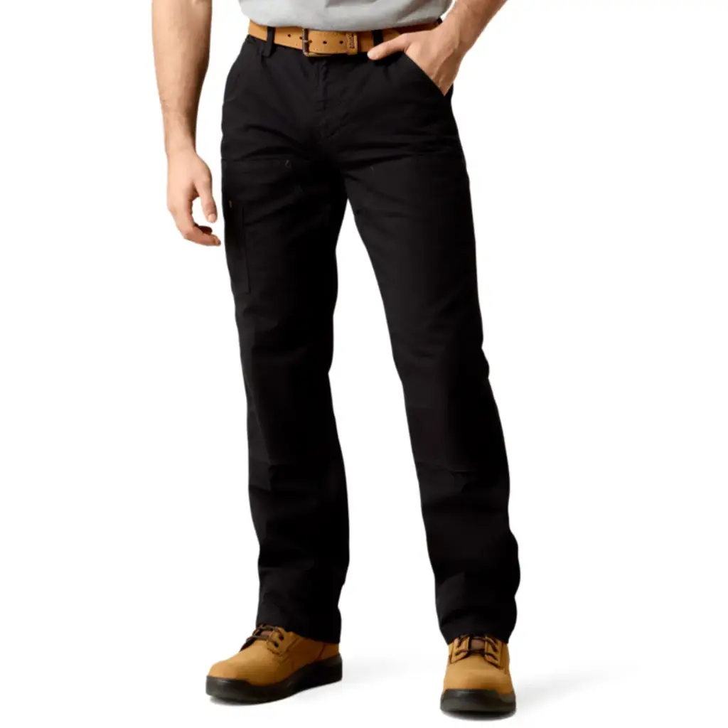 Ariat MNS Rebar M4 Relaxed DuraStretch Made Tough Double Front Stackable Straight Leg Pant 10030231