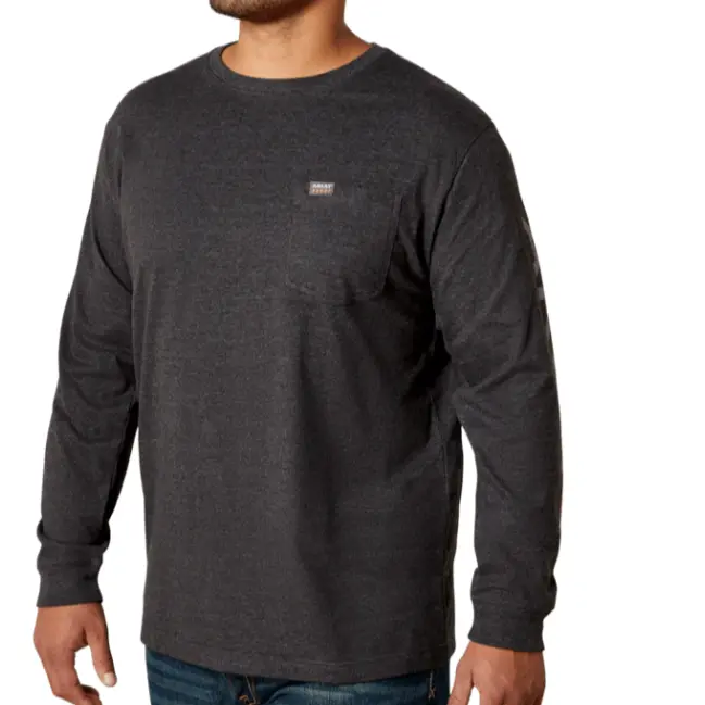 Ariat 10062753 Charcoal Heather/Black T-shirt