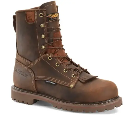 Carolina 8028 Mens 8" Soft Toe WP Work Boot 