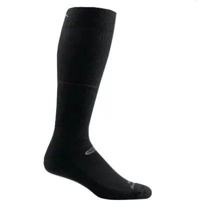 Darn Tough Sock Tactical Over-The-Calf Lightweight With Cushion T3006 Black